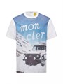 Moncler Genius Футболка Moncler x Mercedes-Benz by Nigo из хлопкового джерси с логотипом и короткими рукавами 10043591
