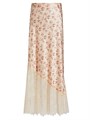 Шелковая юбка с кружевной отделкой и цветочным принтом Florian, Cami 10043035