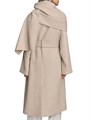 Donna Karan New York Wool-Blend Belted Scarf Coat 10045511