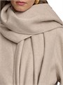 Donna Karan New York Wool-Blend Belted Scarf Coat 10045511