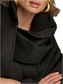 Donna Karan New York Wool-Blend Belted Scarf Coat 10045511