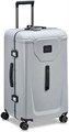 Delsey Paris Серый жесткий чемодан, 73x42x36 см, 89 литров, двойные колеса, система двойного замка TSA 11070728