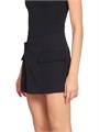 Balmain Asymmetric Miniskirt 11033021