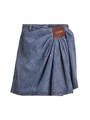 Loewe Draped Cotton-Blend Skirt 11033778