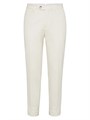 Brunello Cucinelli Штаны из хлопка и шерсти с фирменным итальянским кроем, 63% хлопок, 37% шерсть, произведено в Италии 11035942