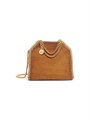 Stella McCartney Сумка Tiny Tote из веганской замши с двойными ручками и плечевым ремнем, размер 18 см х 18 см х 6,5 см 11031159