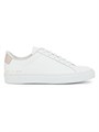 Кожаные кроссовки Retro от Common Projects с контрастной пяткой 11022800