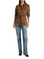 Nili Lotan Mila Belted Suede Cargo Jacket 11035336
