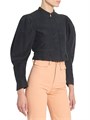 Chloe Silk Puff-Sleeve Jacket 11035042