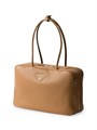 Prada Большая кожаная сумка с ручкой, размер 34 см x 23 см x 10 см, застежка на молнии 11035364