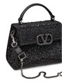 Valentino Garavani Мини-сумка VSling с полностью украшенным стразами дизайном и регулируемым ремешком для руки 11031316