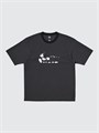 Uniqlo Футболка с графическим принтом Disney Art, изображением Микки Мауса, из 100% хлопка с переработанными волокнами 11230228