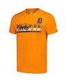 Starter Мужская оранжевая футболка с короткими рукавами и принтом Detroit Tigers Prime Time Team 11224222