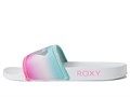 Детские сандалии Roxy Kids Slippy Neo с открытым носком и текстильной подкладкой 11177388