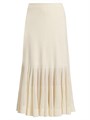 Плиссированная юбка миди Zimmermann с эластичной талией и легкими складками, 58% вискоза 11029151