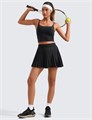 Мини-юбка для тенниса Crz Yoga, высокая посадка, со встроенными шортами и карманами, для спорта и повседневной носки 11240256