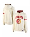 Мужское худи кремового цвета с принтом Atlanta Hawks от NBA x Two Hype из премиального хлопка 11222428