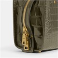 Coach Сумка Rogue 20 из натуральной крокодиловой кожи с множеством карманов и съемными ремнями 11232502