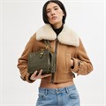 Coach Сумка Rogue 20 из натуральной крокодиловой кожи с множеством карманов и съемными ремнями 11232502