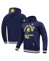 Мужское худи Pro Standard Indiana Pacers в навигационном синем цвете с мягкой подкладкой и вышивкой 11177074