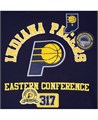 Мужское худи Pro Standard Indiana Pacers в навигационном синем цвете с мягкой подкладкой и вышивкой 11177074