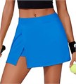 Теннисная мини-юбка Pinspark с высоким поясом, двумя карманами и разрезом, для спорта и активного отдыха 11241120