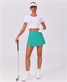 Теннисная мини-юбка Pinspark с высоким поясом, двумя карманами и разрезом, для спорта и активного отдыха 11241120