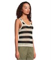 Майка Sanctuary из мягкого трикотажа, в полоску, без рукавов, с круглым вырезом, 100% хлопок 11226586