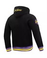 Чёрное хлопковое худи с длинными рукавами и капюшоном Pro Standard Los Angeles Lakers 2024/25 City Edition 11222293