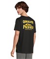 Футболка Quiksilver Pacifico Signage с короткими рукавами из 100% хлопка с графическим принтом 11226626