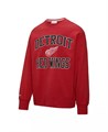 Мужской лонгслив-худи Detroit Red Wings Playoff Win из мягкого флиса с вышивкой, Mitchell &amp, Ness 11222914