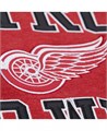 Мужской лонгслив-худи Detroit Red Wings Playoff Win из мягкого флиса с вышивкой, Mitchell &amp, Ness 11222914