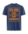 Sportiqe Мужская футболка New York Knicks из коллекции Distressed Rock Roll Angus с минеральным эффектом, 100% хлопок 11223399