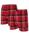 Concepts Sport Мужские красные боксёры Chicago Bulls Region Flannel из мягкого хлопка и полиэстера с вышивкой 11223954