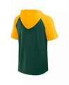 Logo Athletic Молодёжное худи-футболка Green Bay Packers Men',s Prime 100% хлопок, с принтом, свободный крой 11223049