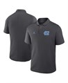 Мужская антрацитовая поло с вышивкой Jordan North Carolina Tar Heels и технологией Dri-FIT 11221795