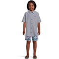 Детская рубашка Quiksilver Kids Oxford Classics с коротким рукавом, 100% хлопок 11226577