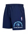 Pro Standard Мужские шорты Minnesota Timberwolves Area Code из лёгкого полиэстера синего цвета, размер M 11224120