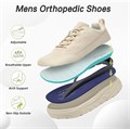 Ортопедические диабетические кроссовки OrthoComfoot для мужчин: Комфорт и поддержка для плоскостопия 11241246