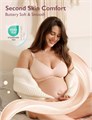 Momcozy Бесшовный и беспроводной бюстгальтер для кормления с поддержкой Jelly Strip, универсальный для беременных и кормящих 11240338