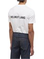 Футболка Helmut Lang из 100% хлопка с логотипом и круглым вырезом, сделана в Португалии 11226054