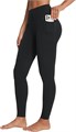 Baleaf Женские леггинсы для йоги 7/8 с карманами, высокая посадка, 27 дюймов, эластичный материал 11241936