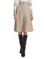 Миди-юбка из хлопка Cennare от Max Mara с поясными петлями и карманами, Италия 11027541