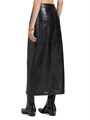 Макси-юбка из мягкой искусственной кожи Lamarque Yvette с передним разрезом и поясом 11225583