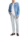 7 For All Mankind Джинсы D-Slimmy-Stretch из сатина средней посадки с классическим облегающим кроем и 5 карманами, Италия 10049543