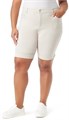 Женские шорты Gloria Vanderbilt Amanda с высокой посадкой, карманами и застежкой-молнией 10022909
