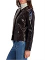 Gorski Metis Suede Python Printed Jacket 11167997