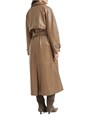 Brunello Cucinelli Polished Nappa Leather Trenchcoat 11167872