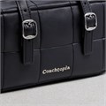 Coach Alter/Ego Mini Satchel Bag In Checkerboard Upcrafted Leather With Crossbody Strap 11209686