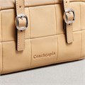 Coach Alter/Ego Mini Satchel Bag In Checkerboard Upcrafted Leather With Crossbody Strap 11209686